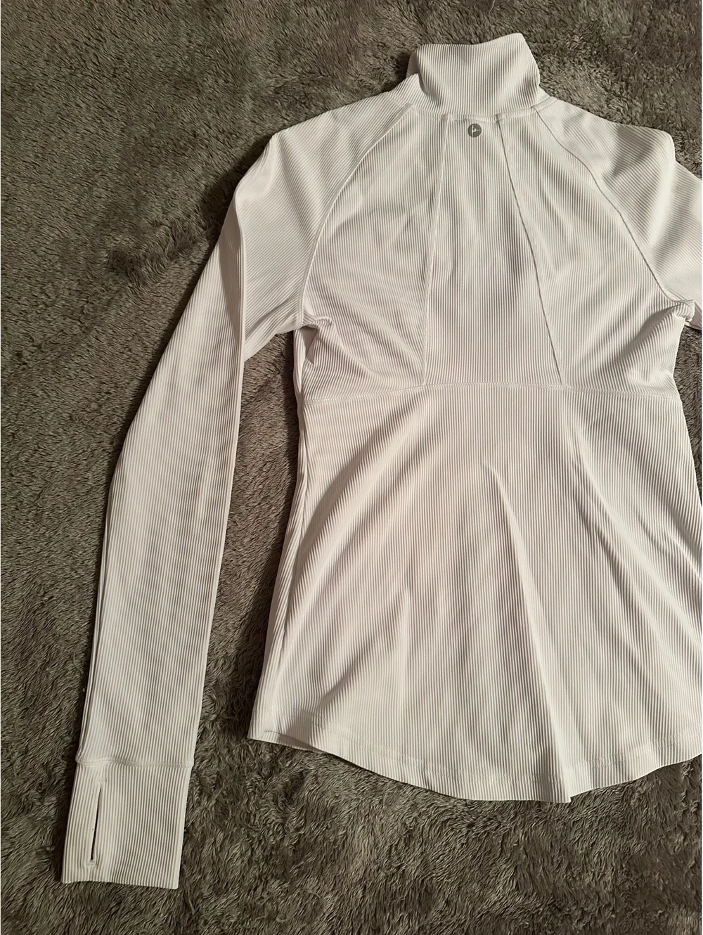 90 DEGREE BY REFLEX Vortex Ribbed Legend Jacket  Crisp White